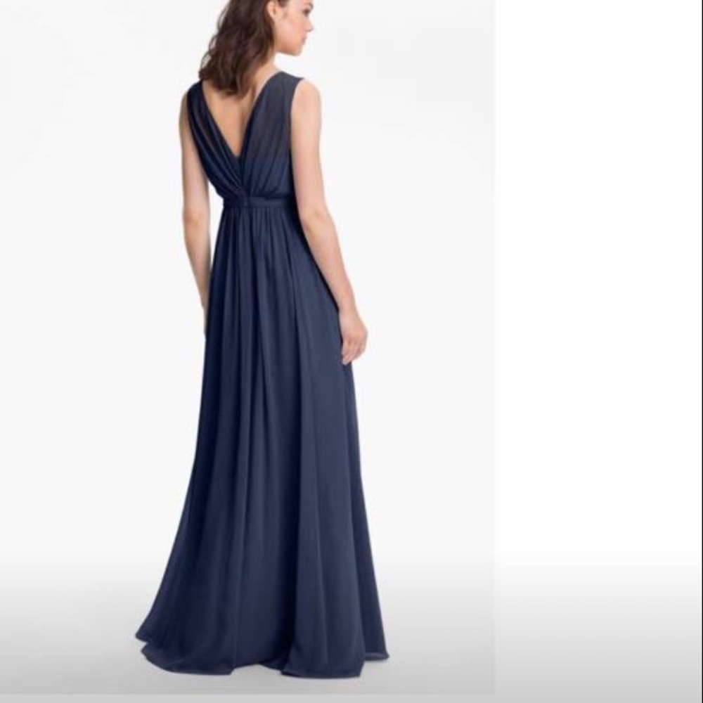 Size 6 Jenny Yoo Navy Dress